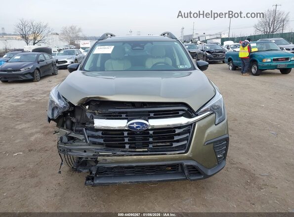 4S4WMAUD7R3448809 2024 SUBARU ASCENT Green ხელსაწყოთა პანელის ხედი