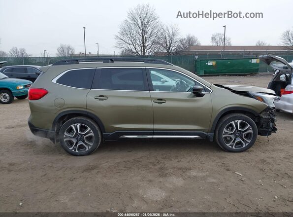 4S4WMAUD7R3448809 2024 SUBARU ASCENT Green უკანა სალონის ხედი