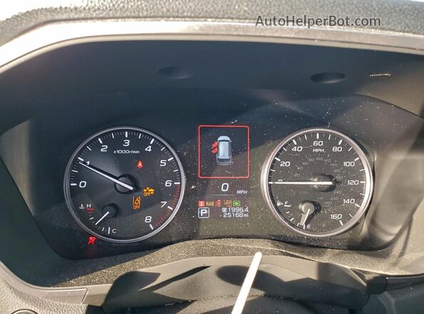 4S4WMAWDXR3420631 2024 SUBARU ASCENT White Սարքավորումների վահանակի տեսք