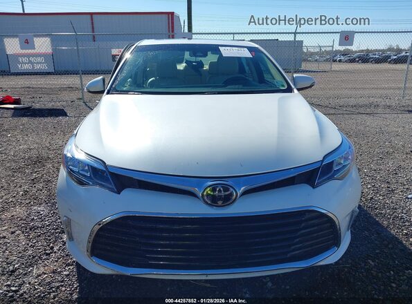 4T1BK1EB7HU253187 2017 TOYOTA AVALON White Vista del salpicadero