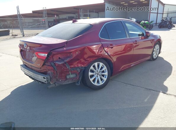 4T1C11AK2LU332658 2020 TOYOTA LE Burgundy Tył prawy