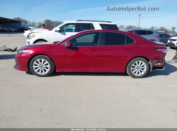 4T1C11AK2LU332658 2020 TOYOTA LE Burgundy 