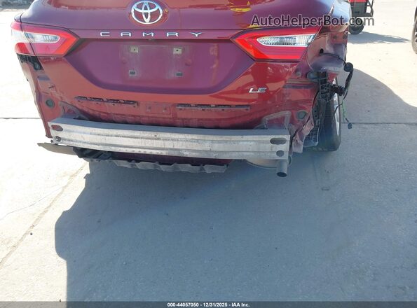 4T1C11AK2LU332658 2020 TOYOTA LE Burgundy 