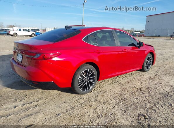 4T1DAACK2SU184818 2025 TOYOTA LE Red Задня права чверть