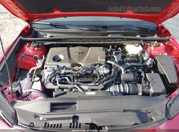 4T1DAACK2SU184818 2025 TOYOTA LE Red Вид ззаду