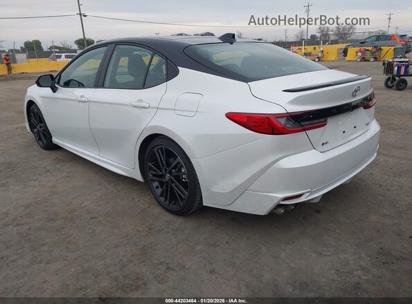 4T1DAACK5TU230028 2026 TOYOTA CAMRY Белый Задняя левая четверть