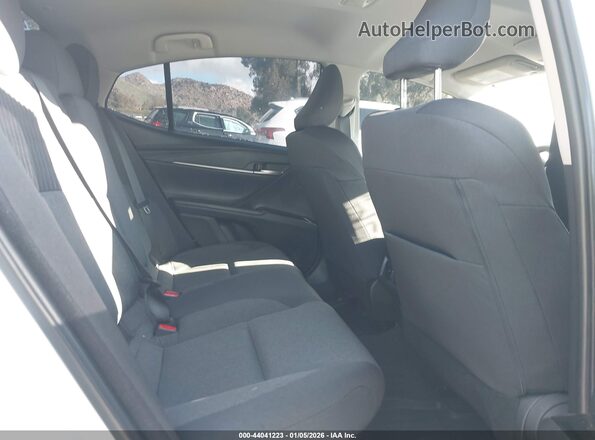 4T1DAACK6SU203693 2025 TOYOTA LE White Вид наклейки з VIN-кодом