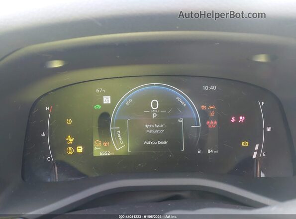 4T1DAACK6SU203693 2025 TOYOTA LE White Вид задніх сидінь