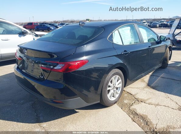 4T1DAACKXSU579846 2025 TOYOTA LE Black Tył prawy