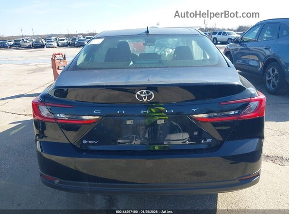 4T1DAACKXSU579846 2025 TOYOTA LE Black 