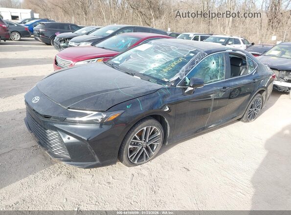 4T1DBADK2SU004779 2025 TOYOTA LE Black Vista tres cuartos delantera izquierda