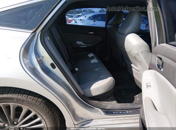 4T1E21FB6LU015173 2020 TOYOTA AVALON HYBRID Silver VIN კოდის სტიკერის ხედი