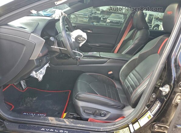 4T1FZ1FB1LU047285 2020 TOYOTA AVALON Black Front interior view