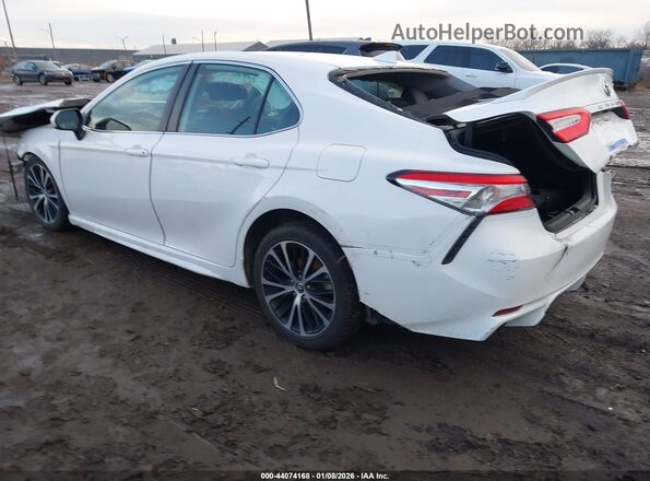 4T1G11AK1LU308496 2020 TOYOTA CAMRY White უკანა მარცხენა