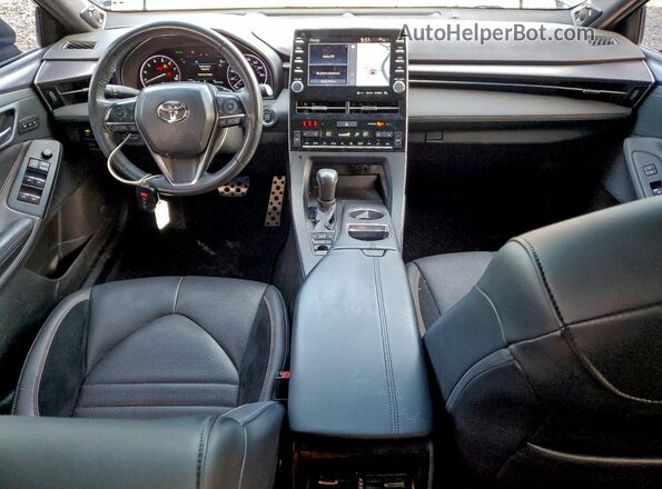 4T1GZ1FB7NU073252 2022 TOYOTA AVALON Black Dashboard view