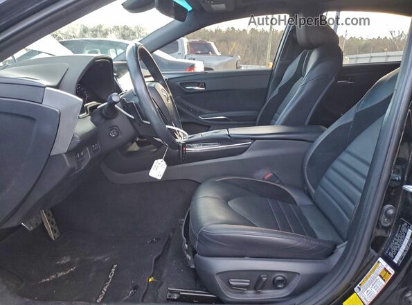 4T1GZ1FB7NU073252 2022 TOYOTA AVALON Black Front interior view