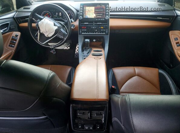 4T1HZ1FBXNU071905 2022 TOYOTA AVALON White Dashboard view