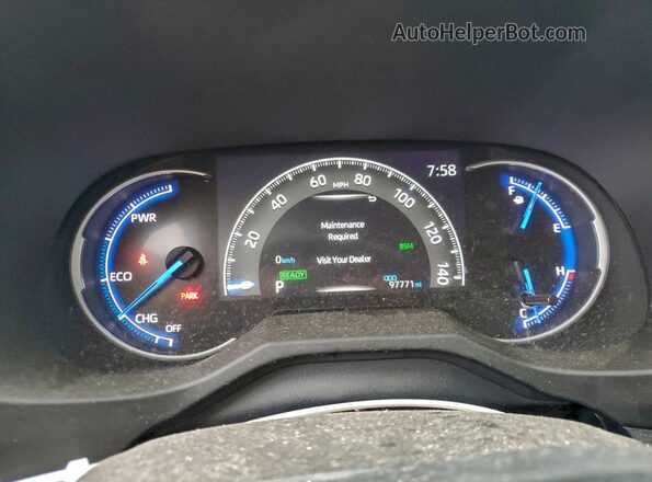 4T3D6RFV3MU060265 2021 TOYOTA LIMITED Silver Widok zestawu wskaźników