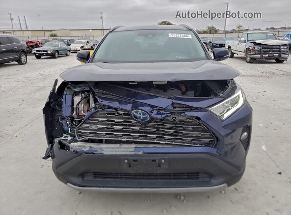 4T3DWRFV3LU004681 2020 TOYOTA LIMITED Blue Front view