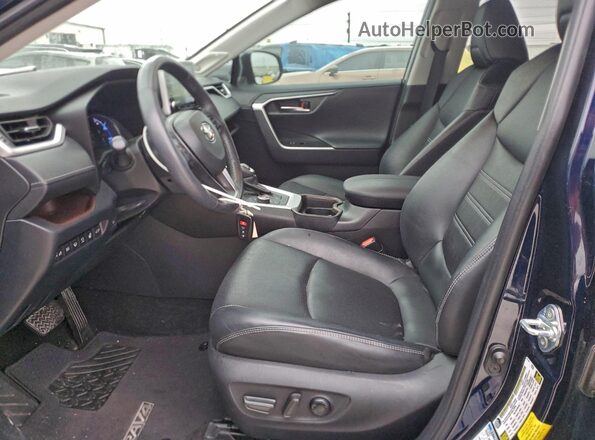 4T3DWRFV3LU004681 2020 TOYOTA LIMITED Blue Front interior view