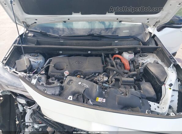 4T3E6RFV0NU103255 2022 TOYOTA RAV4 HYBRID White უკანა ხედი
