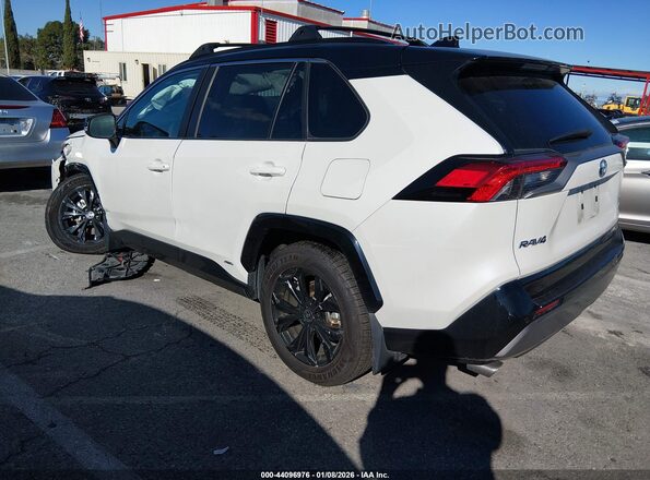 4T3E6RFV1NU096462 2022 TOYOTA RAV4 HYBRID White 