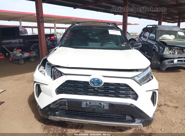 4T3E6RFV5NU089594 2022 TOYOTA RAV4 HYBRID White Vista frontal