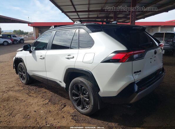 4T3E6RFV5NU089594 2022 TOYOTA RAV4 HYBRID White Trasero izquierdo