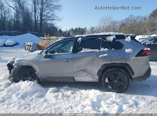 4T3E6RFV9MU060968 2021 TOYOTA RAV4 HYBRID Silver 360 interior view