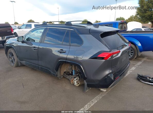 4T3EWRFV4LU007626 2020 TOYOTA RAV4 HYBRID Gray Панорамний вид салону 360°