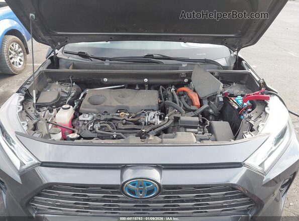 4T3EWRFV4LU007626 2020 TOYOTA RAV4 HYBRID Gray Вид ззаду