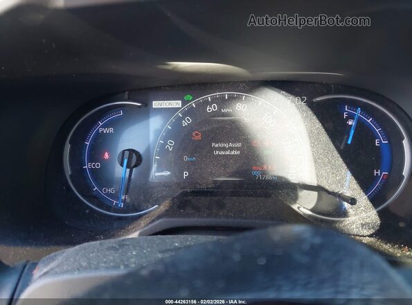 4T3EWRFV9LU003510 2020 TOYOTA RAV4 HYBRID Gray უკანა სავარძლების ხედი