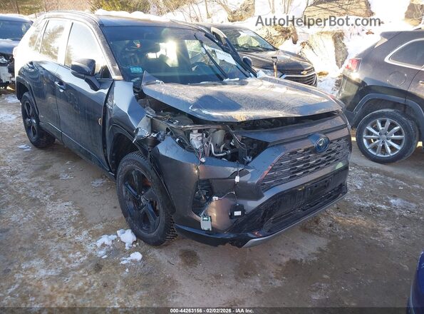 4T3EWRFV9LU003510 2020 TOYOTA RAV4 HYBRID Gray წინა ხედი
