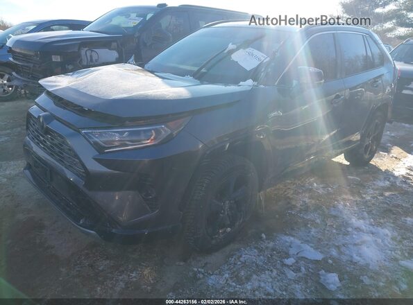 4T3EWRFV9LU003510 2020 TOYOTA RAV4 HYBRID Gray წინა მარცხენა ხედი სამი მეოთხედიდან
