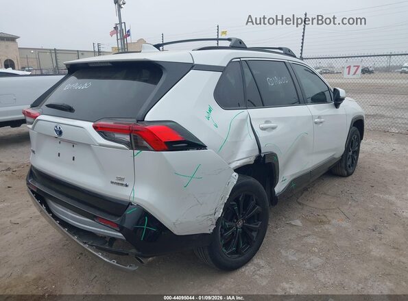 4T3T6RFV0PU109230 2023 TOYOTA RAV4 HYBRID White Tył prawy