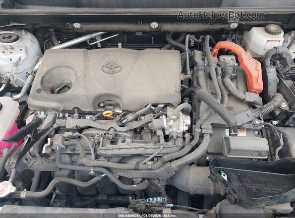 4T3T6RFV0PU109230 2023 TOYOTA RAV4 HYBRID White Widok z tyłu