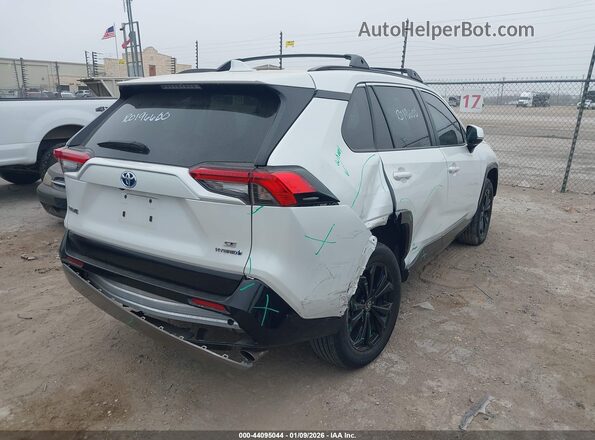 4T3T6RFV0PU109230 2023 TOYOTA RAV4 HYBRID White Widok z przodu