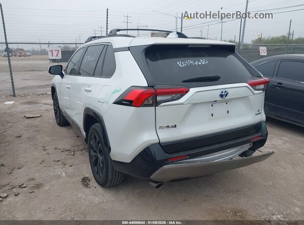 4T3T6RFV0PU109230 2023 TOYOTA RAV4 HYBRID White Tył lewy