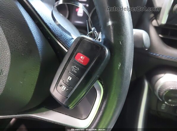 4T3T6RFV2NU079127 2022 TOYOTA RAV4 HYBRID Silver Առջևի վահանակի տեսք