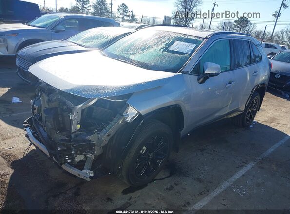 4T3T6RFV2RU156911 2024 TOYOTA RAV4 HYBRID Серебряный Передняя левая четверть