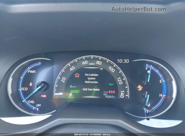 4T3T6RFV2RU156911 2024 TOYOTA RAV4 HYBRID Серебряный Вид задних сидений