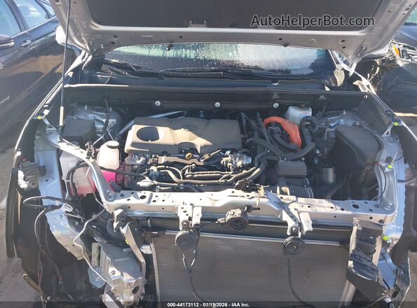 4T3T6RFV2RU156911 2024 TOYOTA RAV4 HYBRID Серебряный Вид сзади