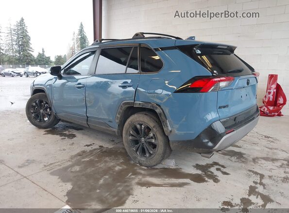 4T3T6RFV3NU081260 2022 TOYOTA RAV4 HYBRID Blue Հետևի ձախ