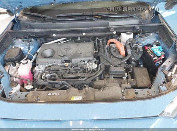 4T3T6RFV3NU081260 2022 TOYOTA RAV4 HYBRID Blue Հետևի տեսք