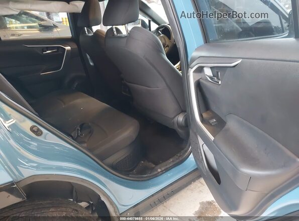 4T3T6RFV3NU081260 2022 TOYOTA RAV4 HYBRID Blue VIN կոդի պիտակի տեսք