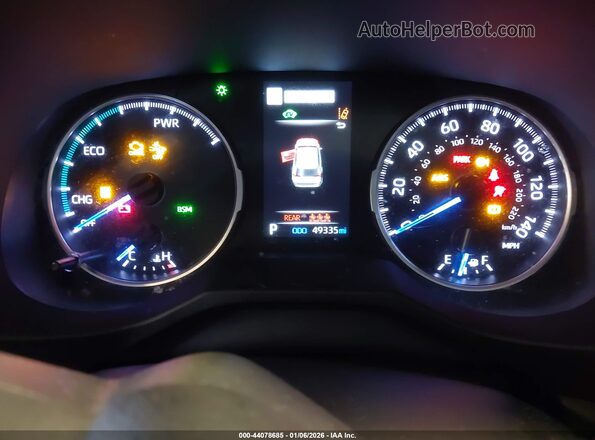 4T3T6RFV3NU081260 2022 TOYOTA RAV4 HYBRID Blue Հետևի նստատեղերի տեսք
