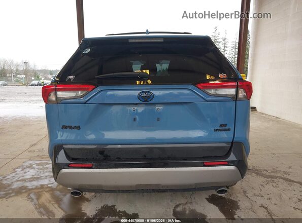 4T3T6RFV3NU081260 2022 TOYOTA RAV4 HYBRID Blue 