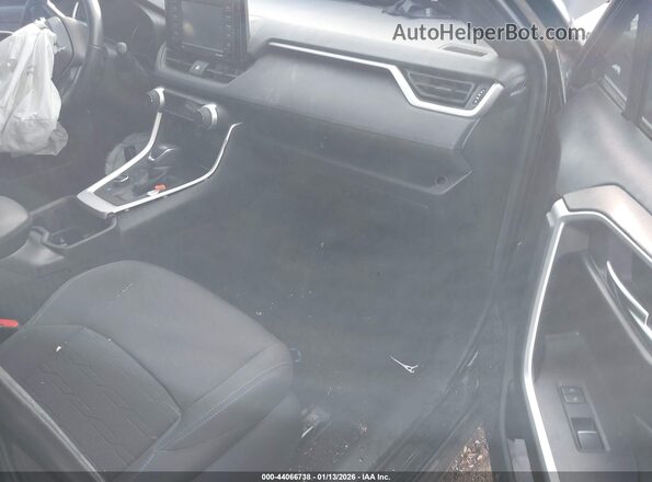 4T3T6RFV3NU087611 2022 TOYOTA RAV4 HYBRID Black Вид салону спереду