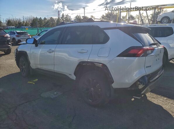 4T3T6RFV7NU078815 2022 TOYOTA RAV4 White Trasero izquierdo