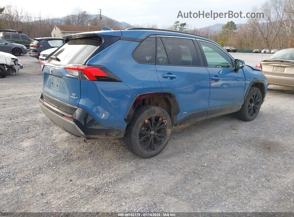 4T3T6RFV9RU149910 2024 TOYOTA RAV4 HYBRID Blue Rear right